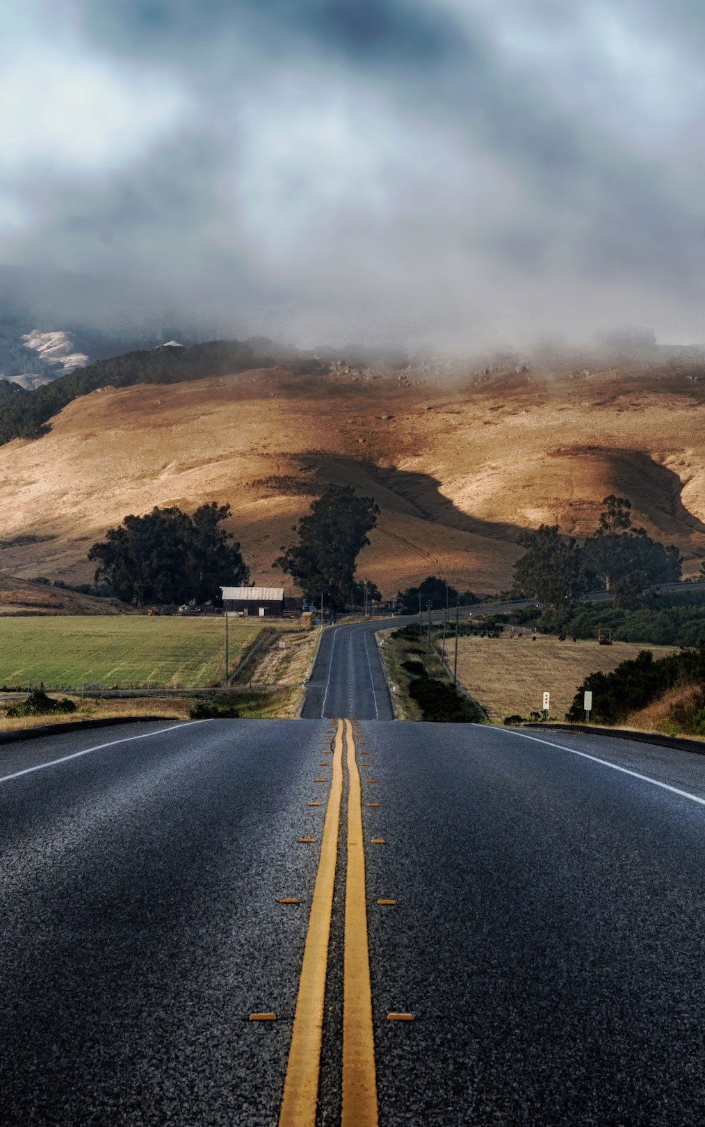 california-road-highway-mountains-vertical